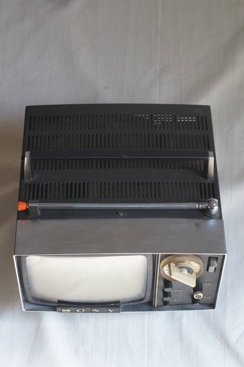  ●sony 5-303 ソニー トランジスタテレビ ジャンク ヴィンテージ アンティーク_4