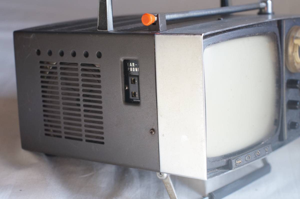  ●sony 5-303 ソニー トランジスタテレビ ジャンク ヴィンテージ アンティーク_5