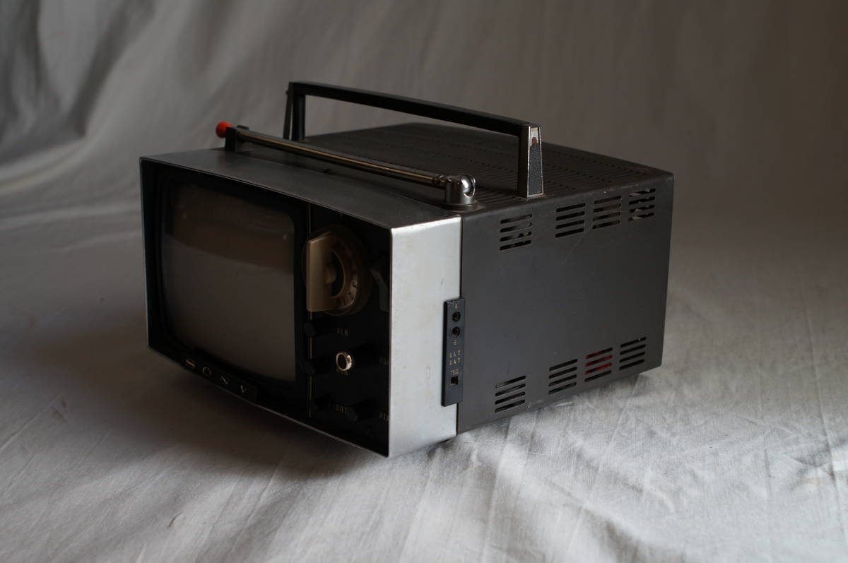  ●sony 5-303 ソニー トランジスタテレビ ジャンク ヴィンテージ アンティーク_6