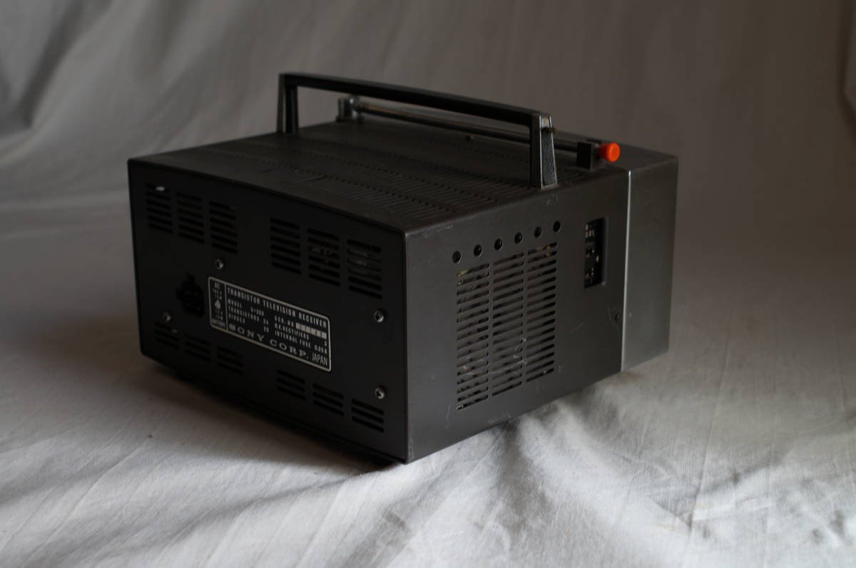  ●sony 5-303 ソニー トランジスタテレビ ジャンク ヴィンテージ アンティーク_7