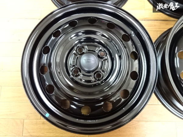 車 ②新車外し トヨタ純正スチールホイール 15インチ 2本セット