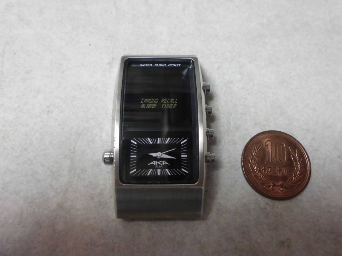 125 SEIKO/セイコー ALBA/アルバ AKA V091-5010 デジアナ/腕時計 本体 