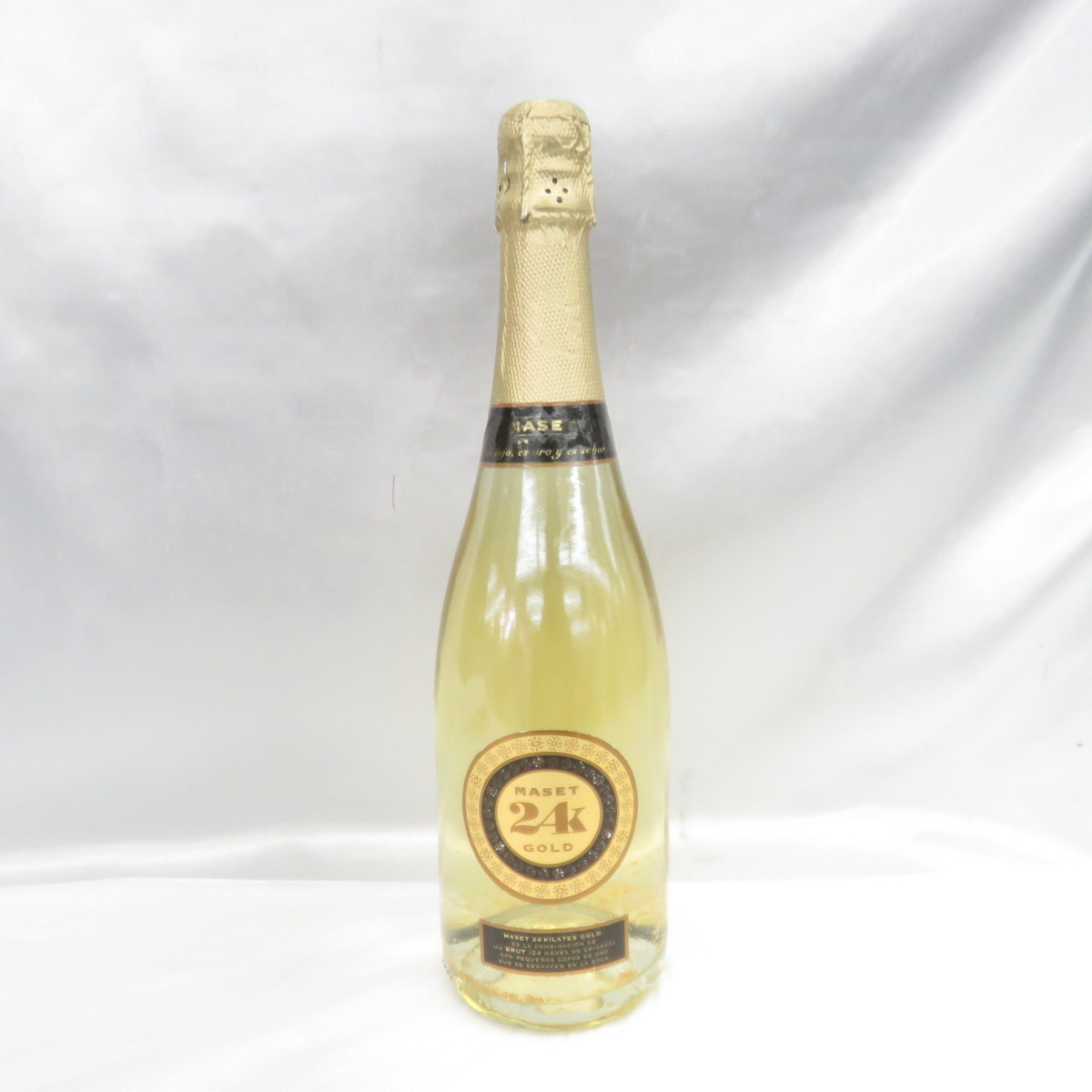 1円～【未開栓】MASET マセット 24K GOLD ゴールド 金箔入り スパークリングワイン 750ml 11.5% 11030987