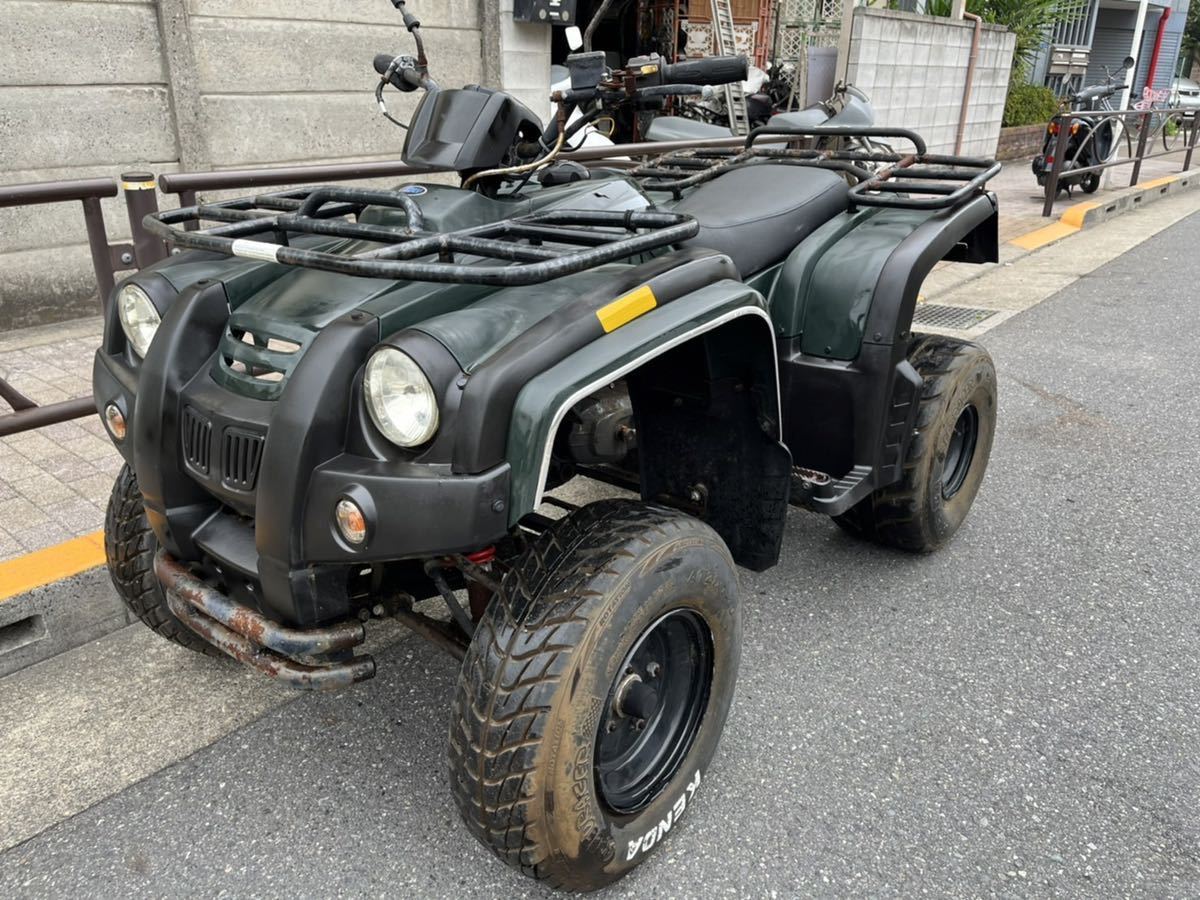 エンジン始動OK☆ミニカー登録☆大型ATV☆ADLY50RUⅡ / 四輪バギー 