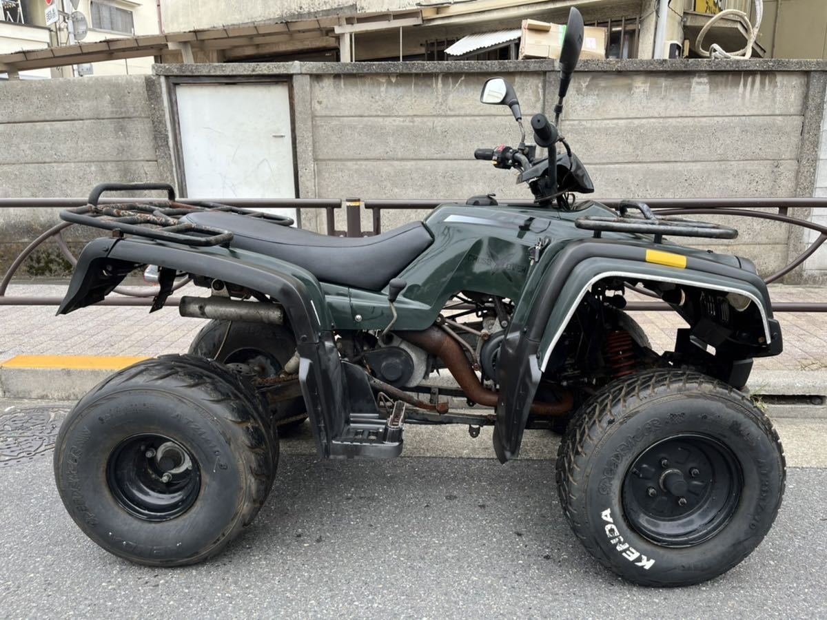 エンジン始動OK☆ミニカー登録☆大型ATV☆ADLY50RUⅡ / 四輪バギー 