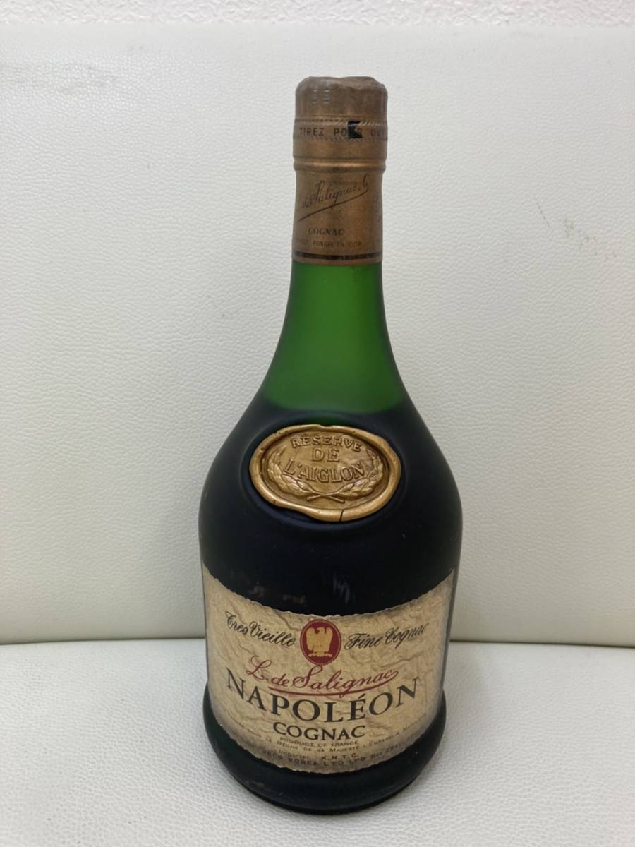 飲料・酒 【未開栓】SALIGNAC NAPOLÉON COGNAC/樽ボトル付き