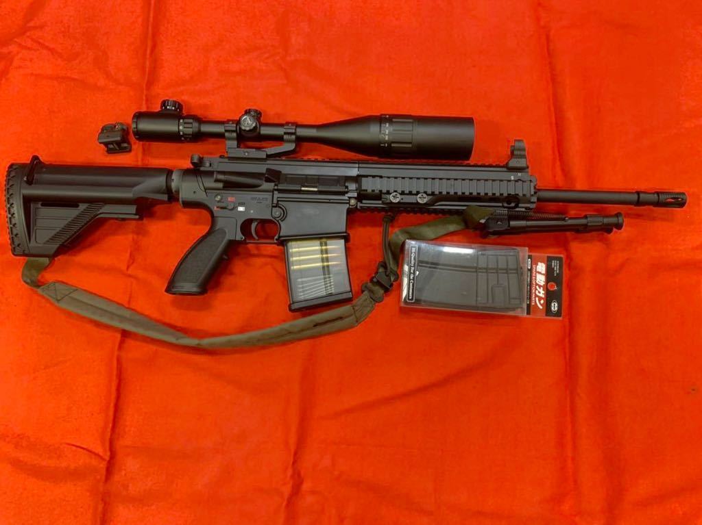 東京マルイ 次世代電動ガン HK 417(アーリーバリアント)中古品。ハンド