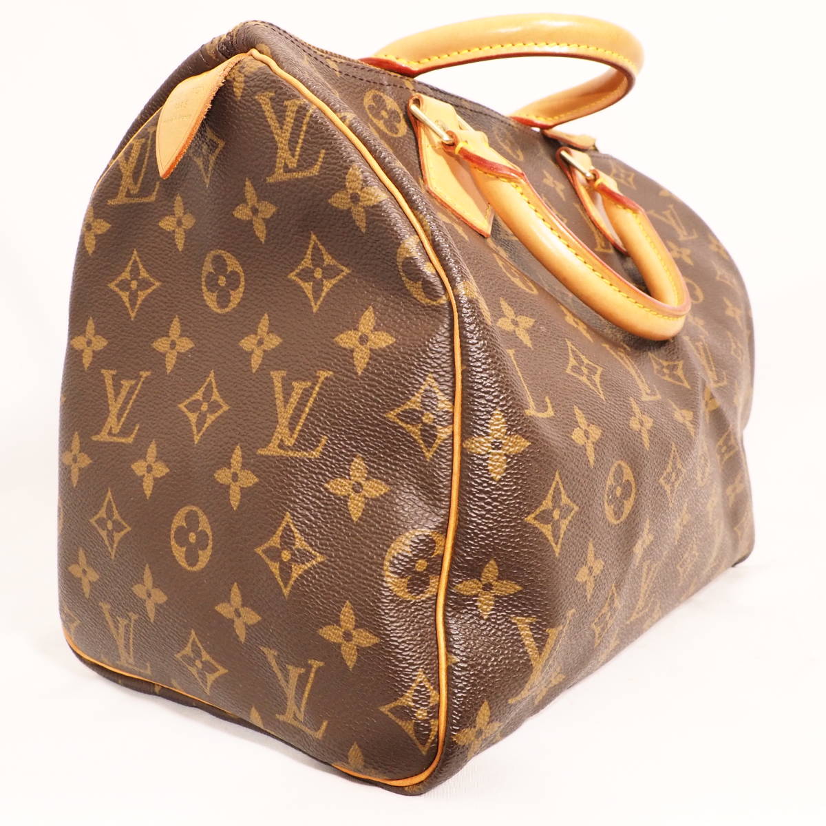 H*a様 パドロック付Louis vuitton スピーディ30 ハンドバッグ ルイ・ヴィトン モノグラム スピーディ30 LOUIS VUITTON ハンドバッグ+