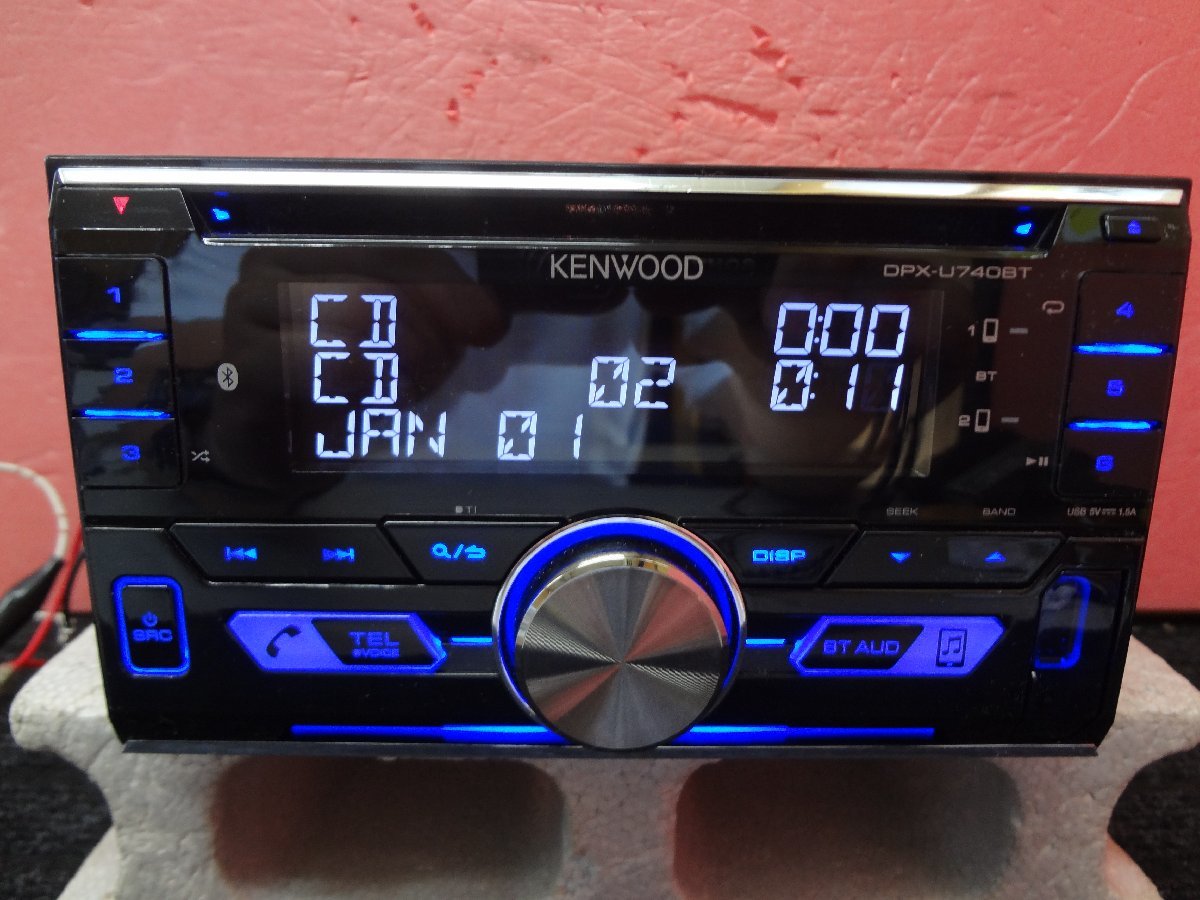 ☆ ケンウッド DPX－U740BT CD/USB/Bluetooth/レシーバー KENWOOD G2