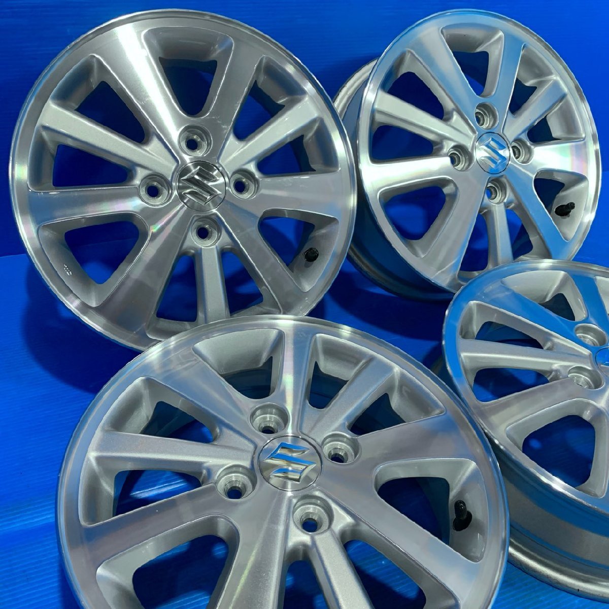 美品 スズキ DA17W エブリィワゴン 純正 14インチ 4.5J +50 4穴 PCD100 