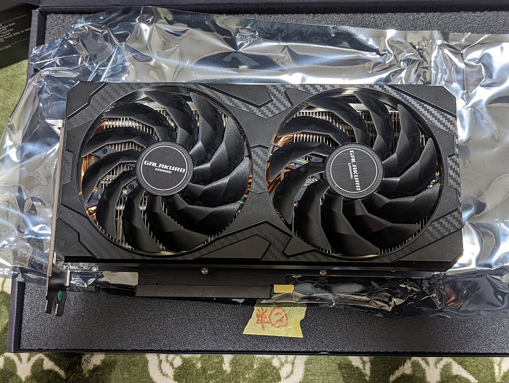 低価，爆買い】 【中古】玄人志向 GG-RTX3070-E8GB/OC/DF2 非LHR (2) 初期
