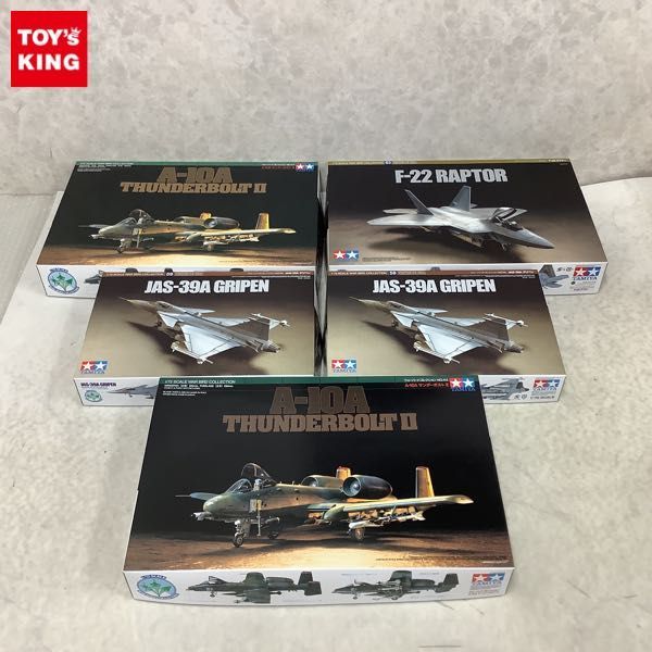 セール 1円 タミヤ ウォーバードコレクション 1/72 JAS-39A グリペン F-22 ラプター 他(プラモデル)｜売買されたオークション情報、yahooの商品情報をアーカイブ公開 - オークファン その他