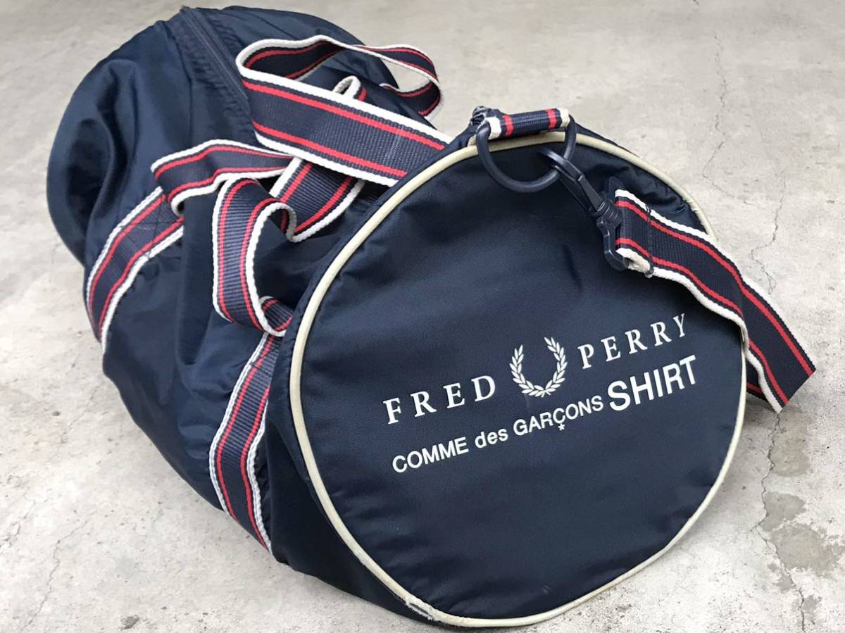 FRED PERRY×COMME des GARCONS SHIRT ボストンバッグ コムデギャルソン 