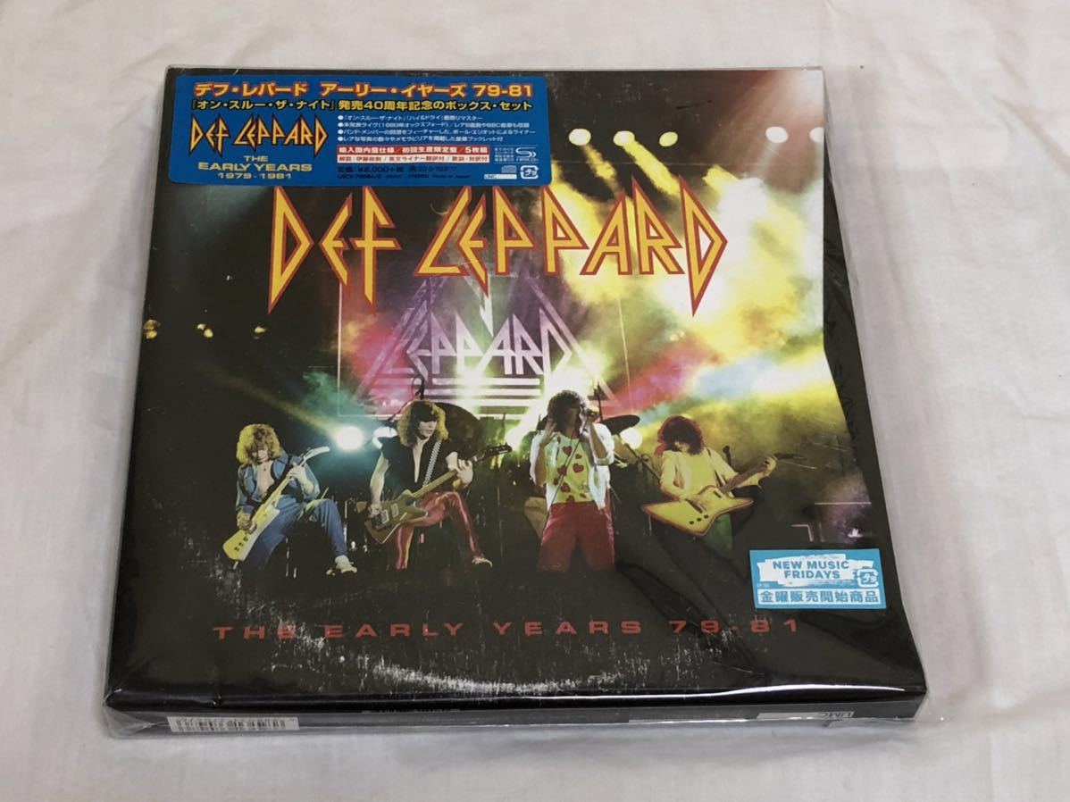 DEF LEPPARD 「アーリー・イヤーズ 79-81」輸入国内版仕様/初回生産