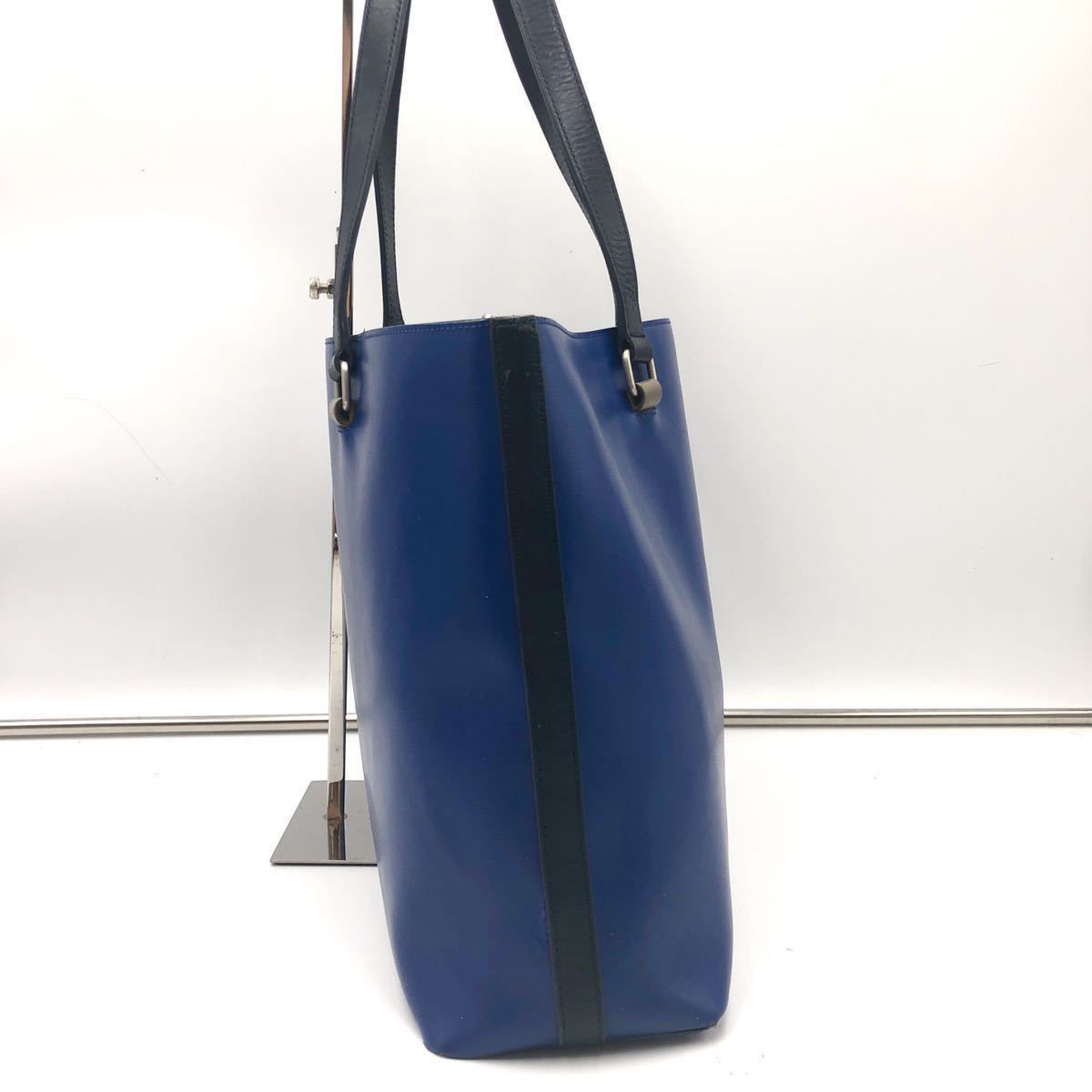 1円【未使用に近い！】ポールスミス Paul Smith トート ショルダー 