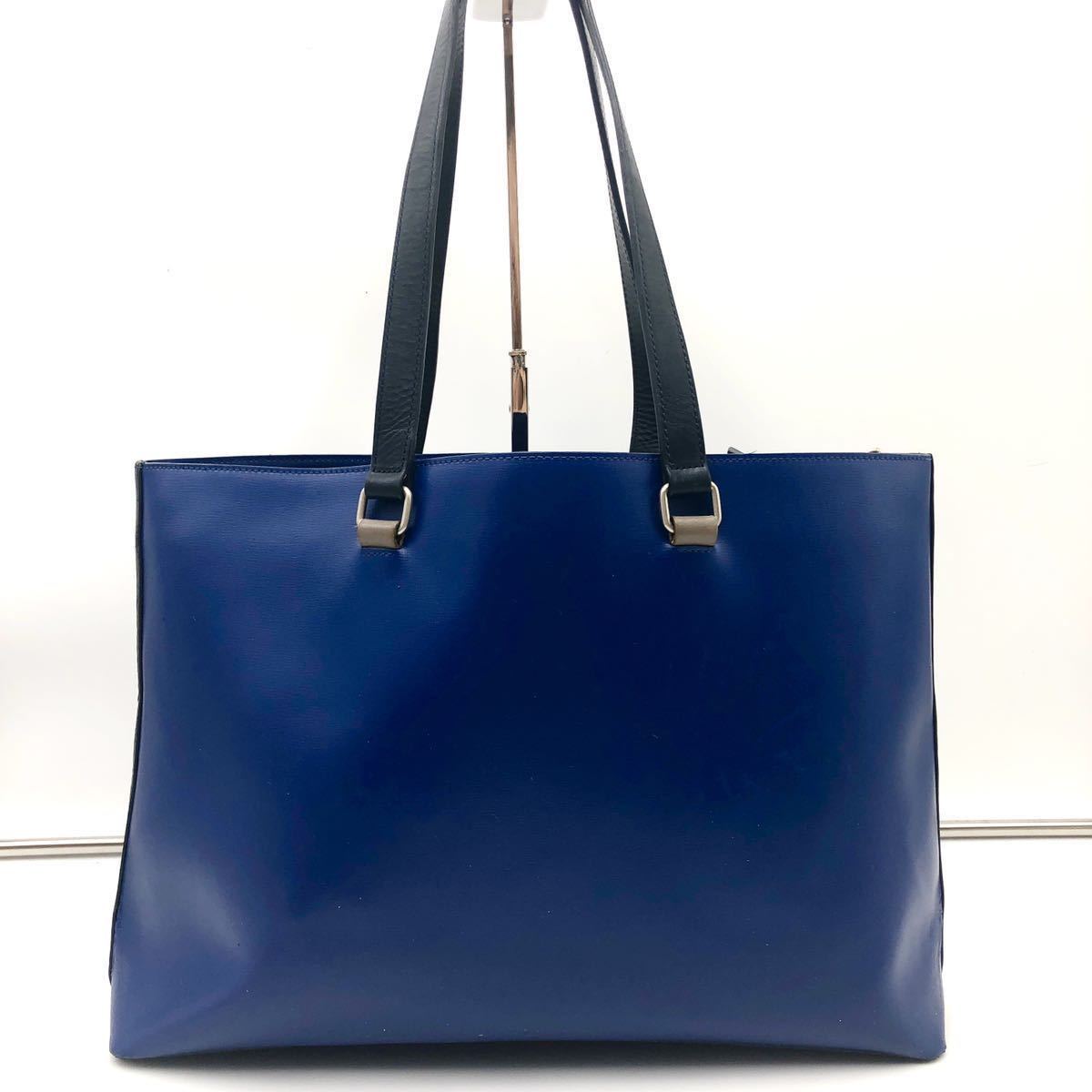 1円【未使用に近い！】ポールスミス Paul Smith トート ショルダー 