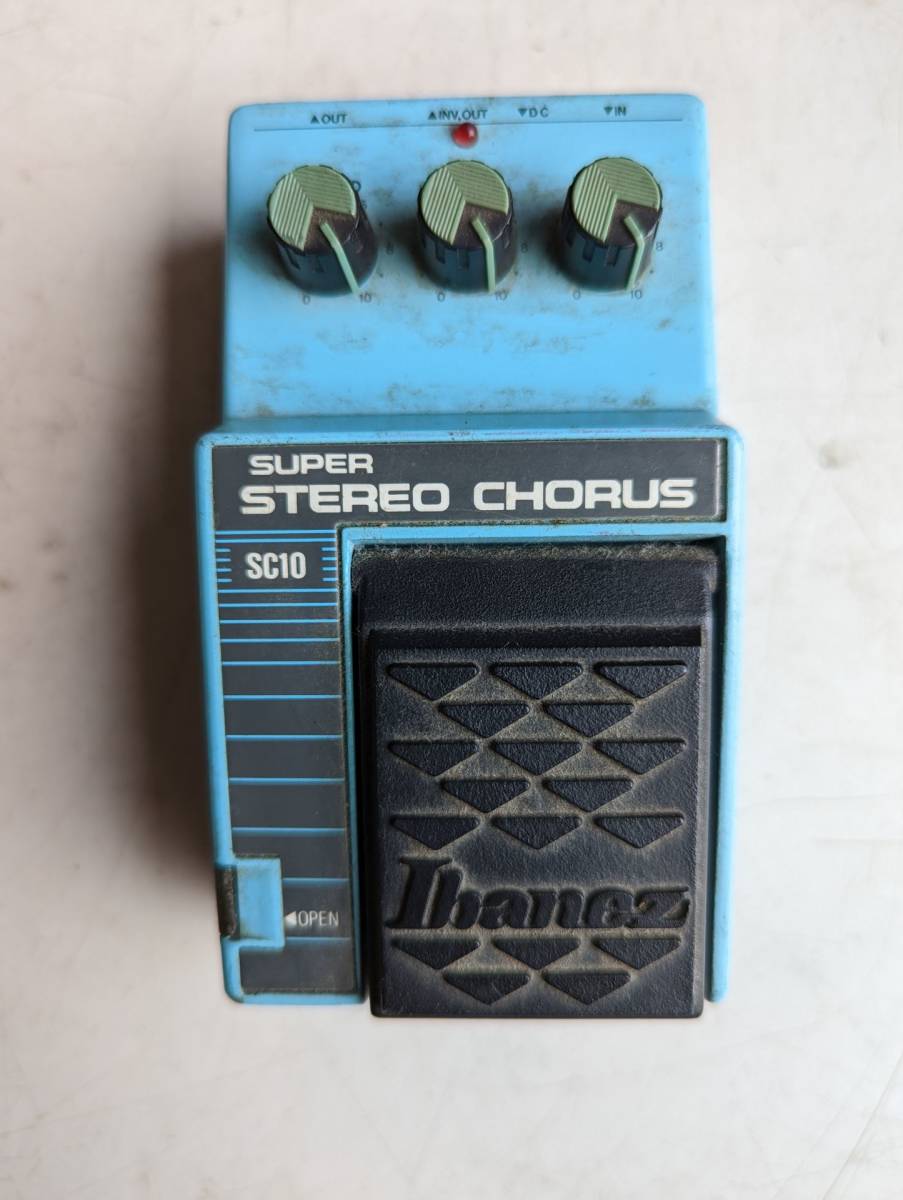 S:Ibanez アイバニーズ SC10 SUPER STEREO CHORUS ギター用