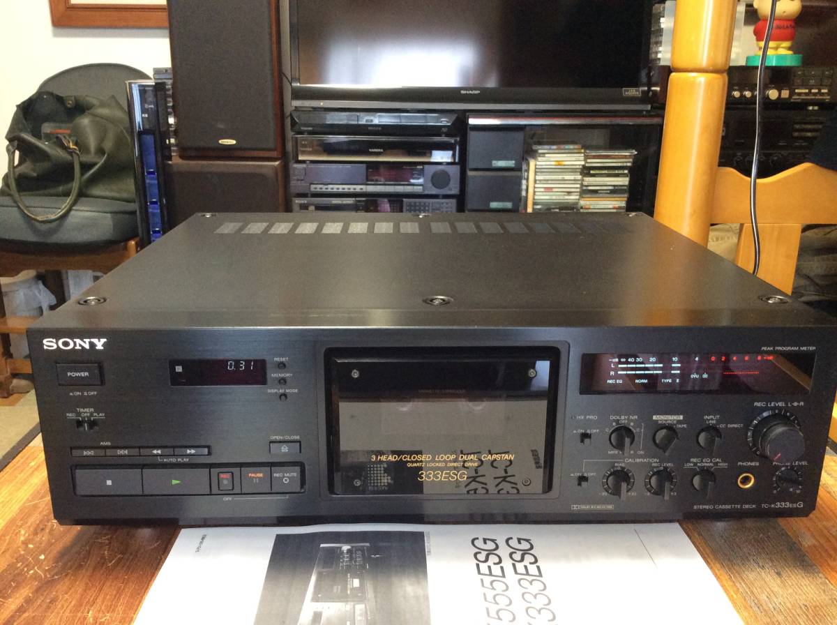 J】SONY TC-K333ESG カセットデッキ ソニー 3122601 SONY 【公式通販】