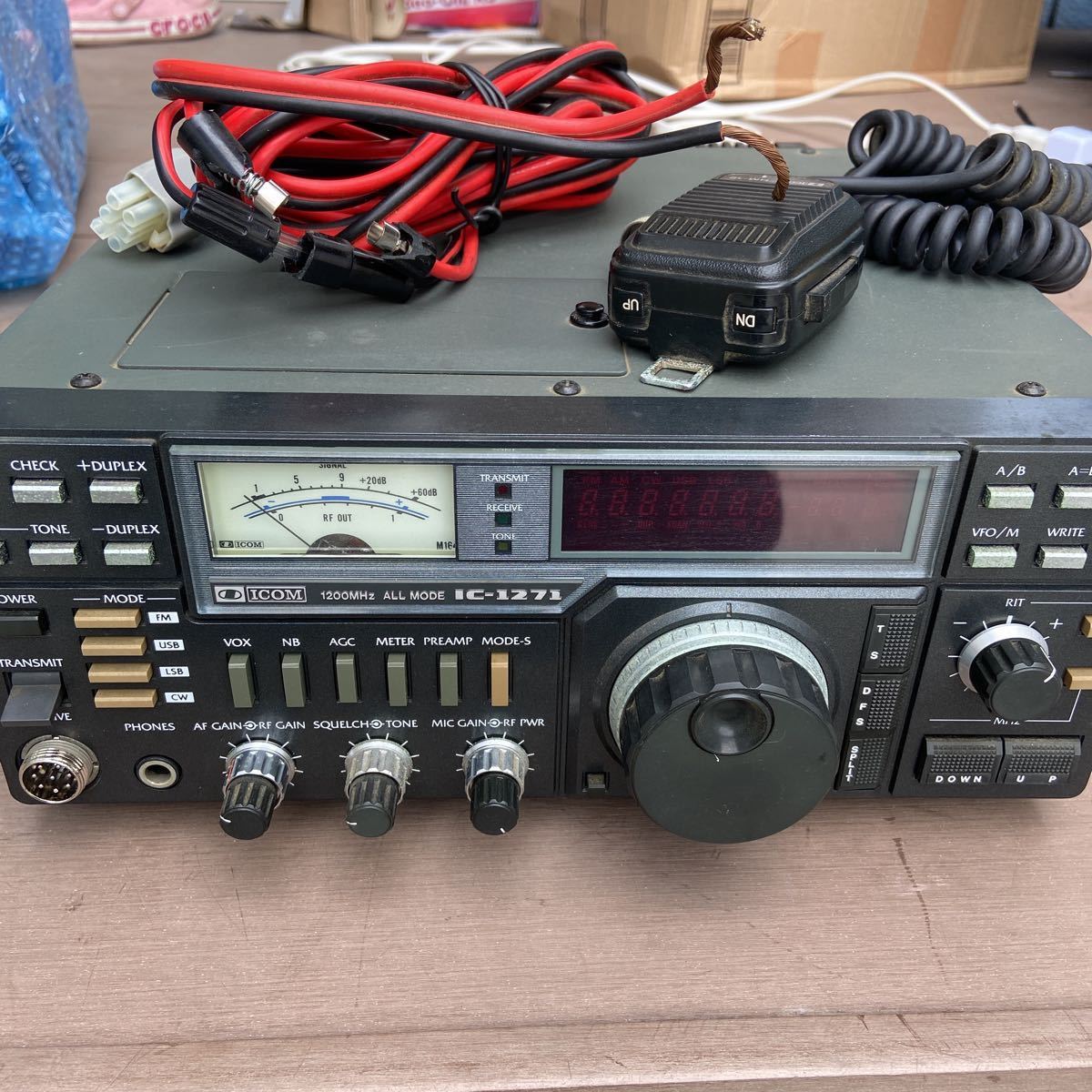 IC-1271 ICOM アイコム 1200MHz 美品／TX（改）高 無線機 1200MHz