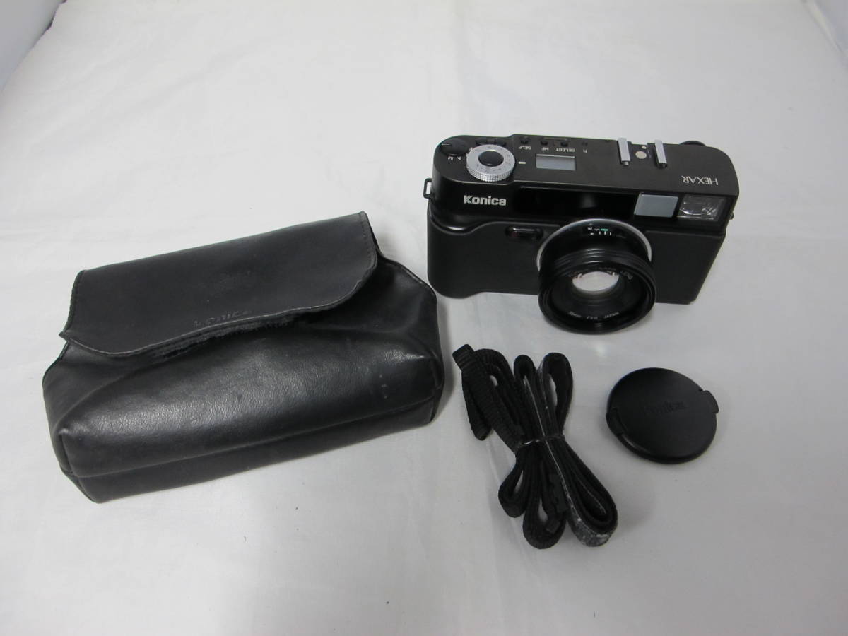 HEXAR - S-127◇1円～◇Konica コンパクトフィルムカメラ 35mm F2.0 