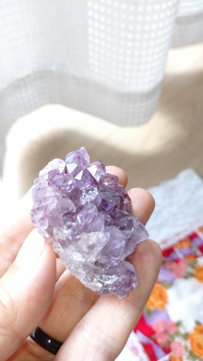 アメジスト 紫水晶 原石 クラスター : アメジストクラスター 天然石