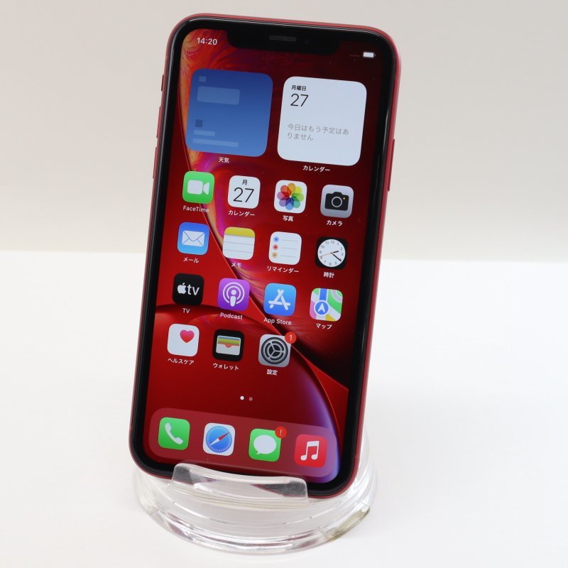 大人気，新作 Apple iPhoneXR 128GB PRODUCT RED A2106 MT0N2J/A バッテリ81% SIMフリー SIMロック解除済 Joshin0032 1円開始(iPhone)｜売買されたオークション情報、yahooの商品情報をアーカイブ公開 - オークファン iPhone
