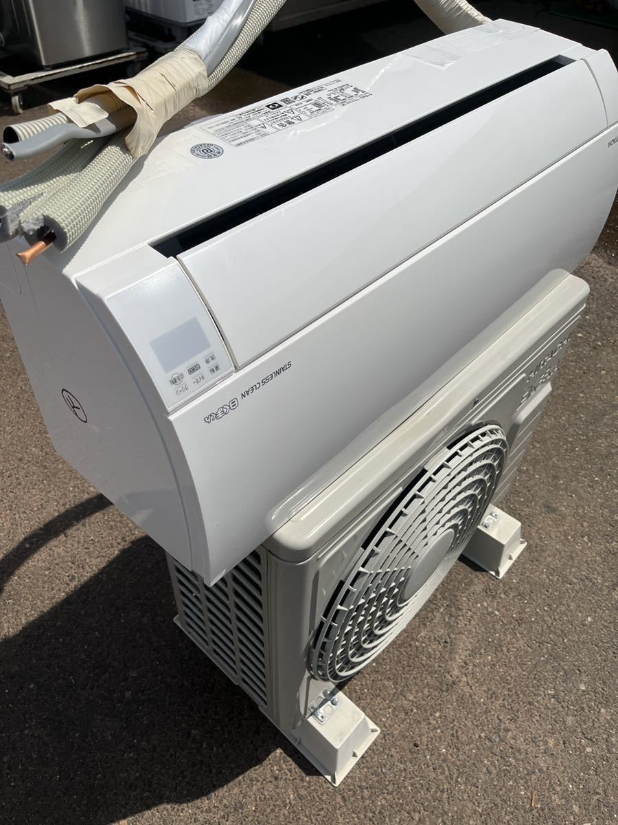HITACHI 日立ルームエアコン 2018年製 白くまくん 室内機室外機セット 