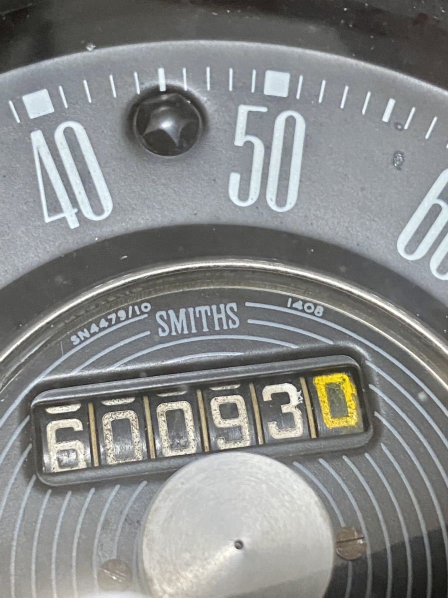 Smiths スミス スピードメーター Mk1 BMC ミニ 凸ガラス SN4479/10 