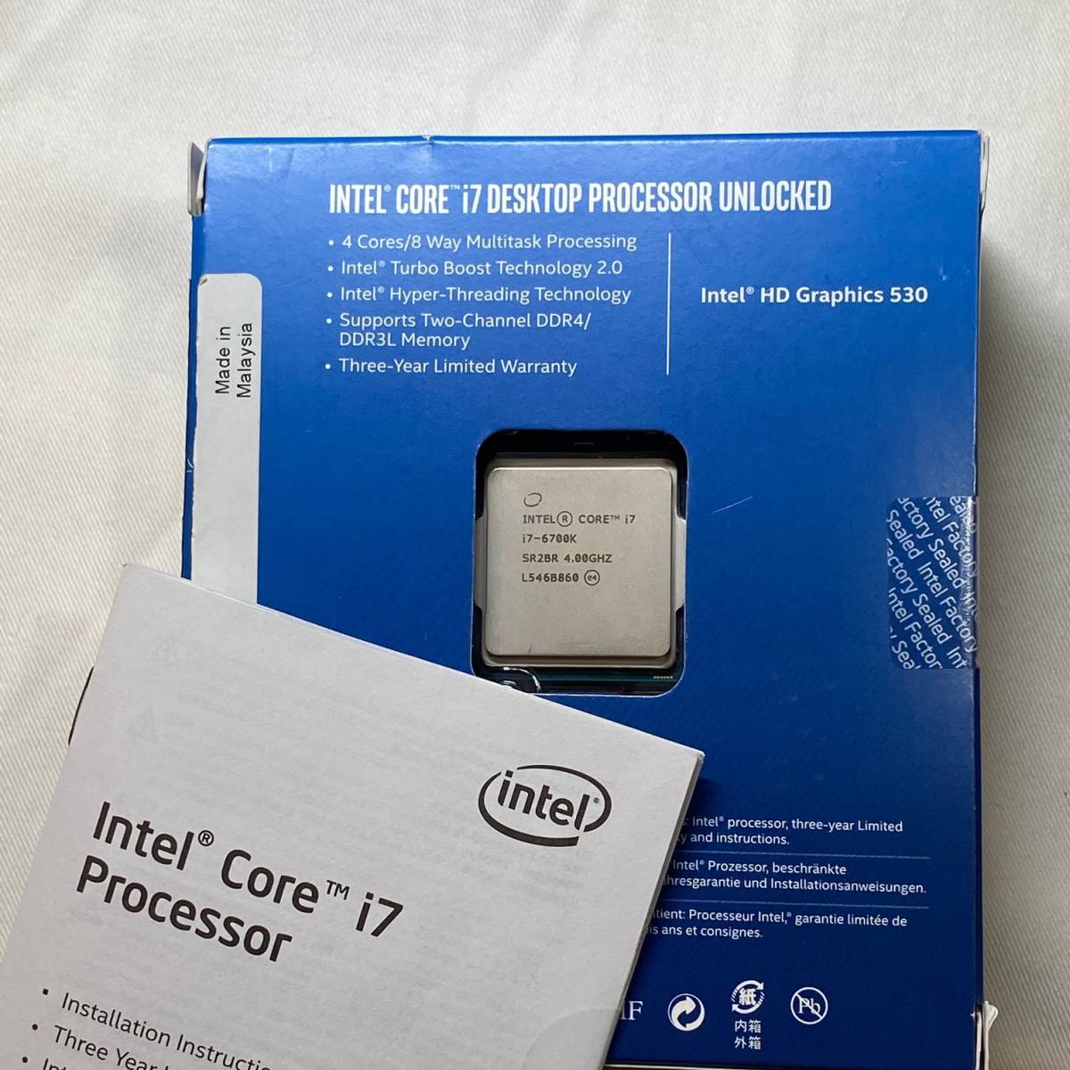 INTEL i7 6700K BOX】 中古CPU 第6世代インテル送料込