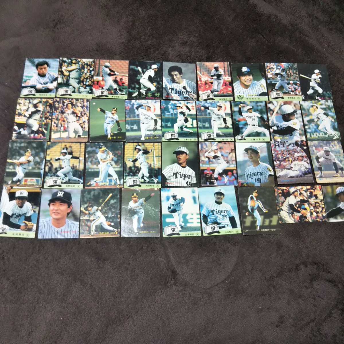 当時物。 カルビー プロ野球チップスカード1980～(阪神タイガース)(36 
