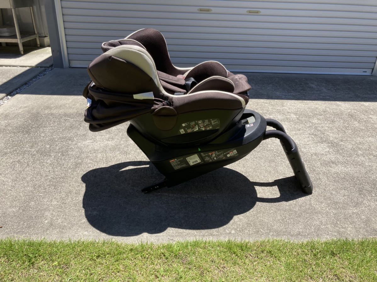 エールベベ クルット3i グランス アンバーブラウン ISOFIX
