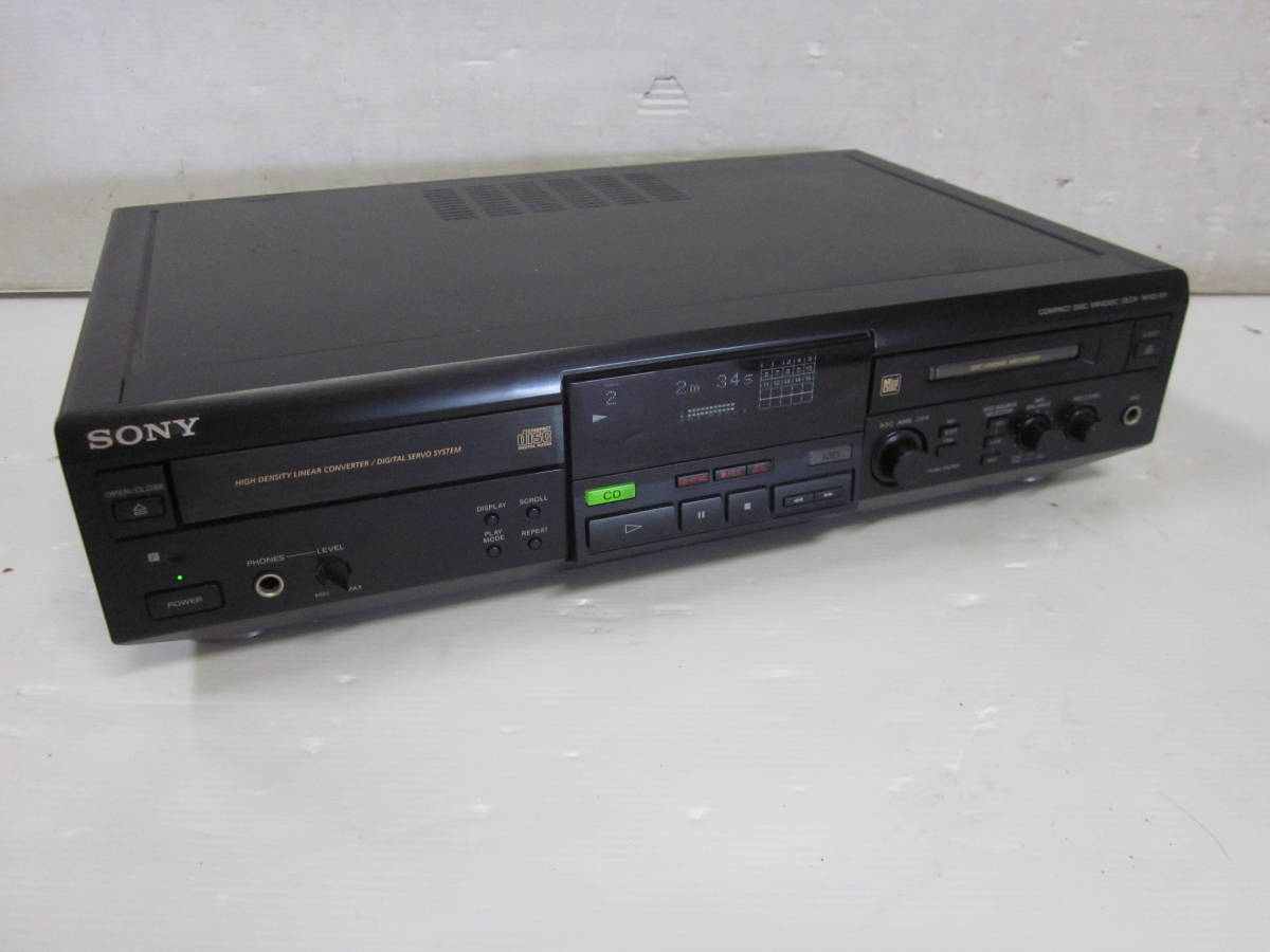 MXD-D1 SONY CD⁄MD | - Yahoo!オークション コンビネーション・デッキ 