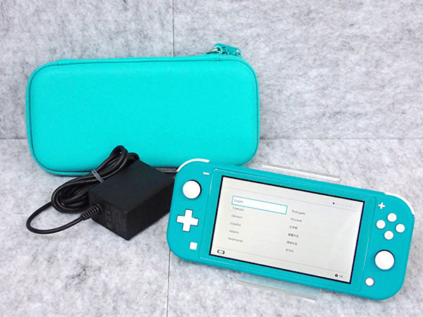 Nintendo Switch Lite ターコイズ ACアダプタ付き 中古 良品】Nintendo Switch Lite ターコイズ HDH-S-BAZAA 任天堂