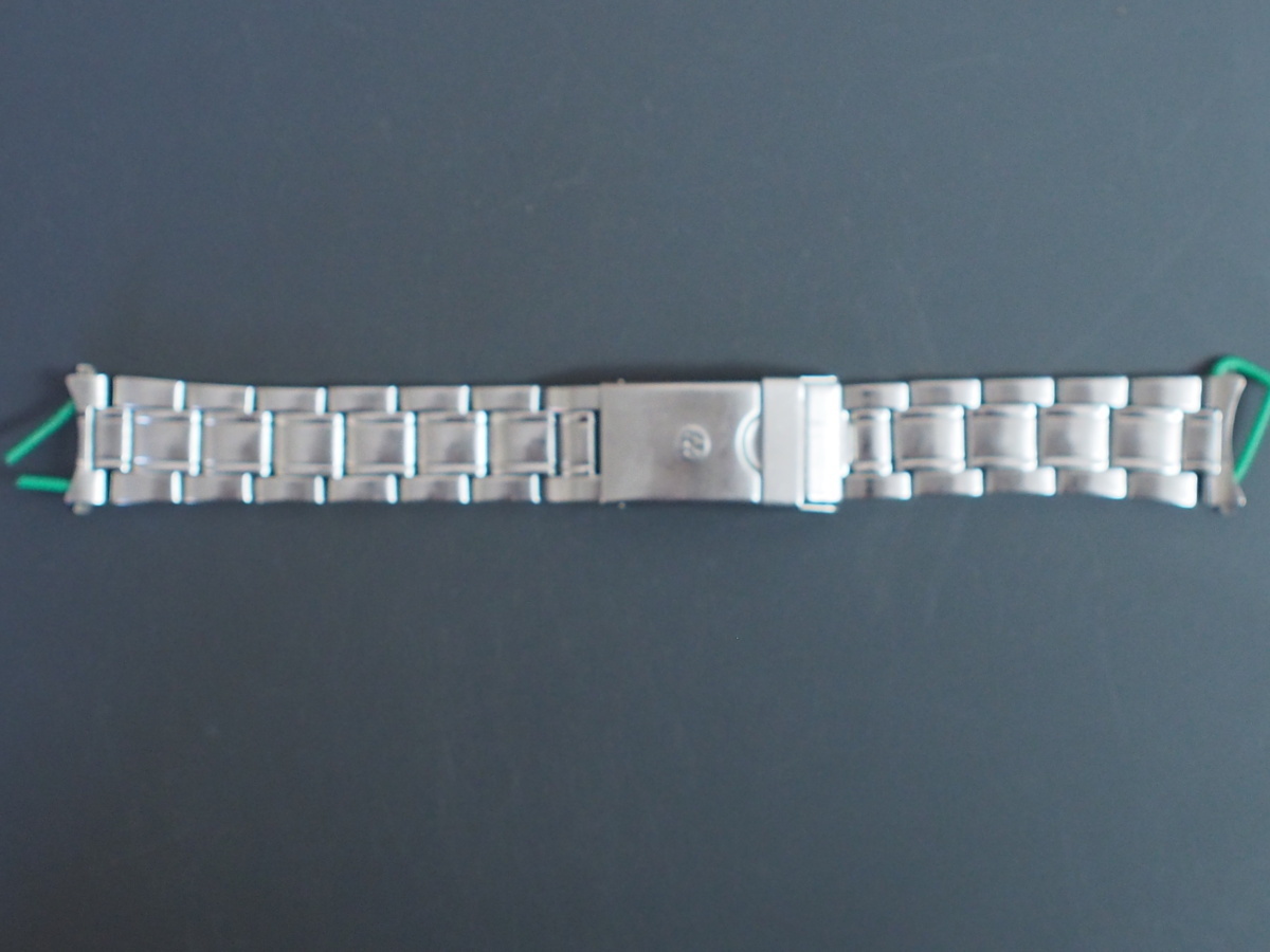 レア ヴィンテージ セイコー シチズン カシオ スネーク 汎用 ステンレス ブレス 長さ: 160mm 幅: 18mm 管理赤No.11883