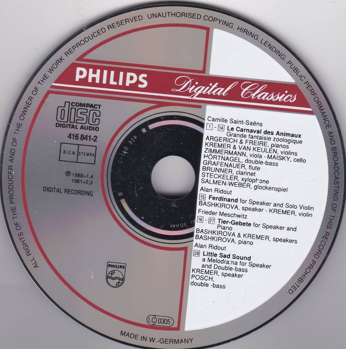 Bernard Haitink, London Philh Tracks 1MC1 CD Bernard Haitink
