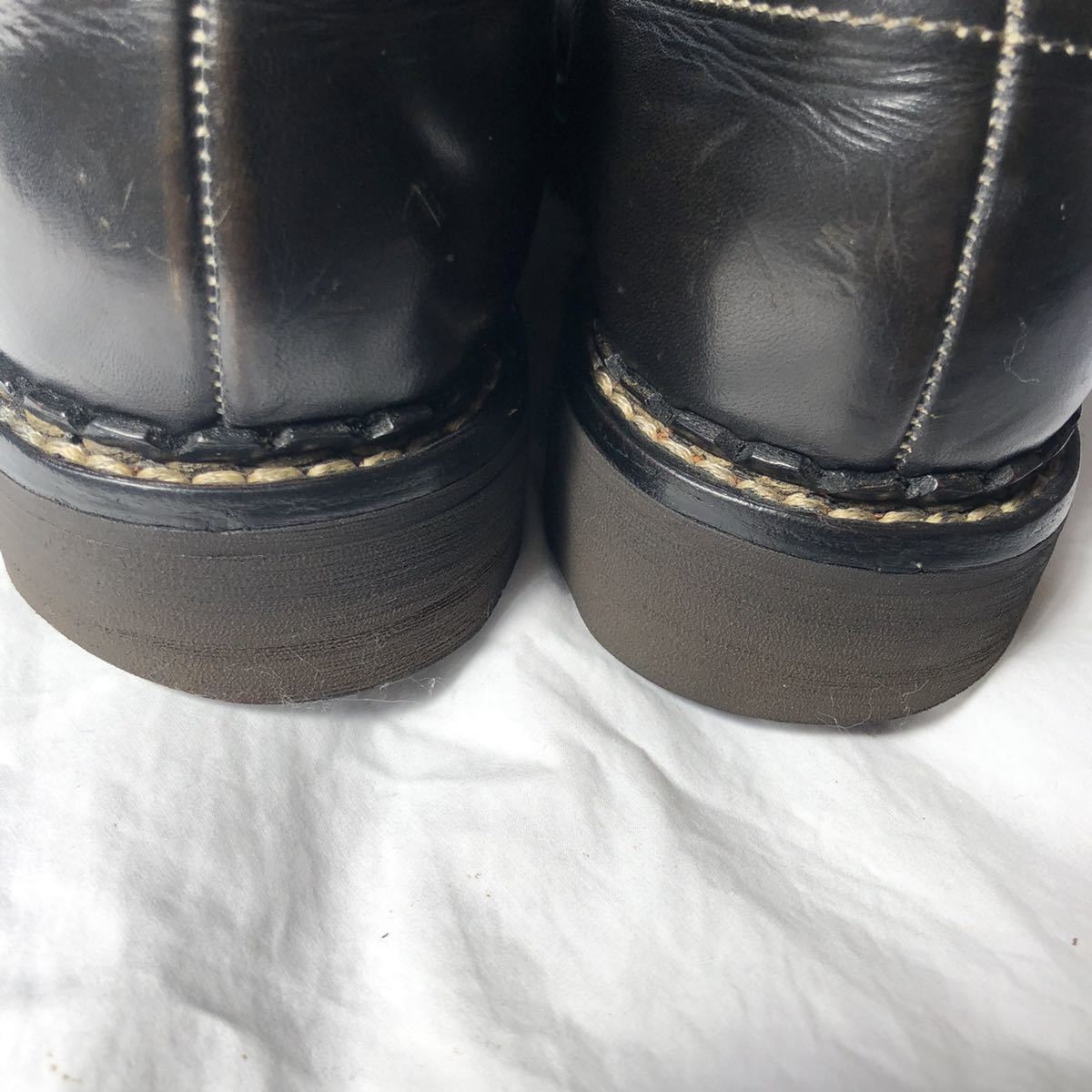 HERMES PARABOOT エルメス パラブーツ Wネーム ミカエル フォック 