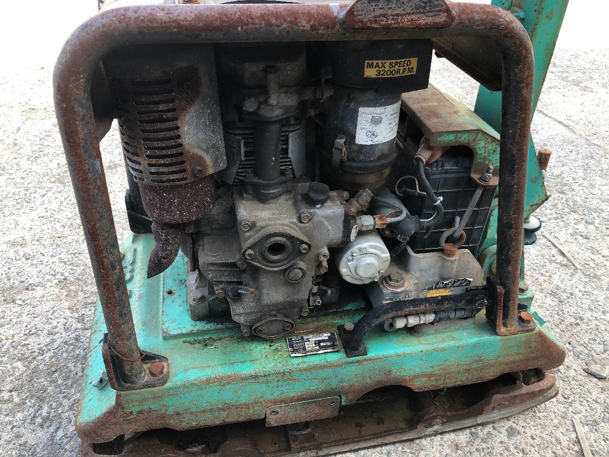 ミカサ バイブロコンパクター MVH-304DSBR 転圧機 7.5馬力 三笠MIKASA 