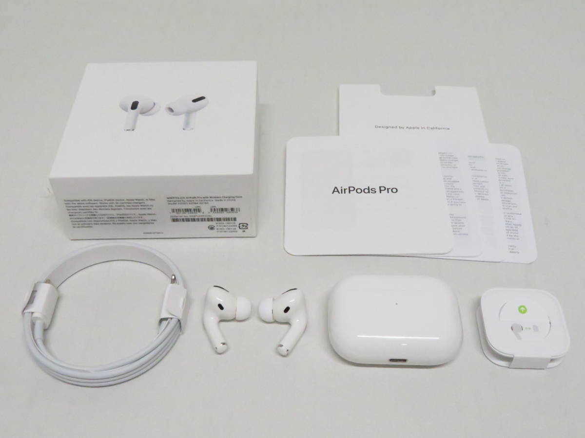 難有】HE-383◇Apple ワイヤレスイヤホン AirPods Pro MWP22J/A 中古品