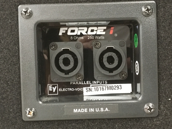 引取限定】EV ELECTRO-VOICE エレクトロボイス FORCE i スピーカー