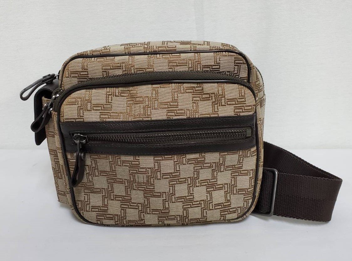 ▽dunhill ダンヒル ディーエイト 2way ショルダーバッグ ボディバッグ ウエストポーチ 中古美品▽006161