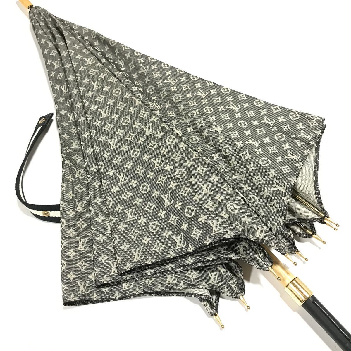 ルイヴィトン】本物 LOUIS VUITTON 傘 モノグラム 全長85cm 長傘