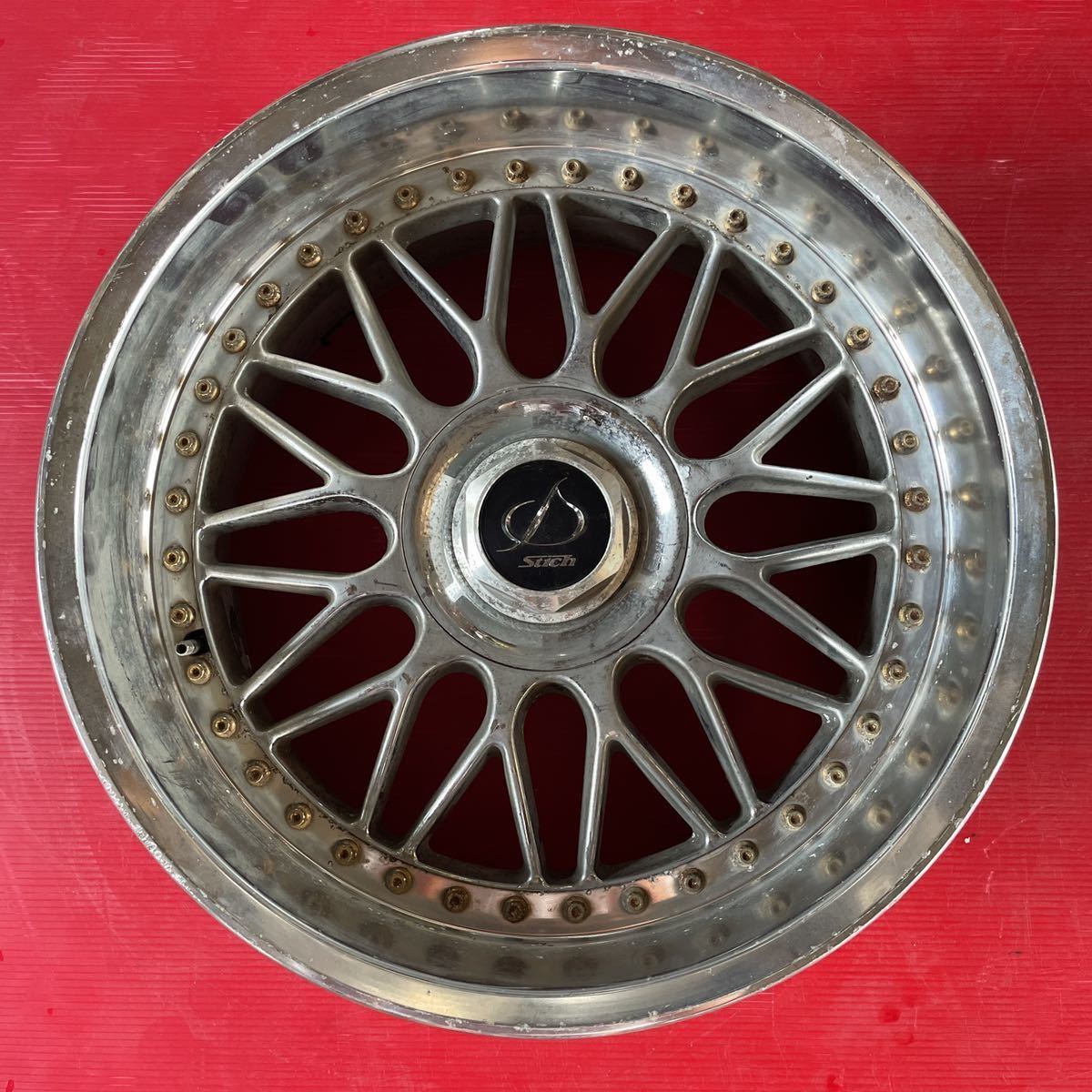 希少 深リム 3ピース STICH MR シュティッヒ 17×9J+11 PCD114.3 4/5穴 