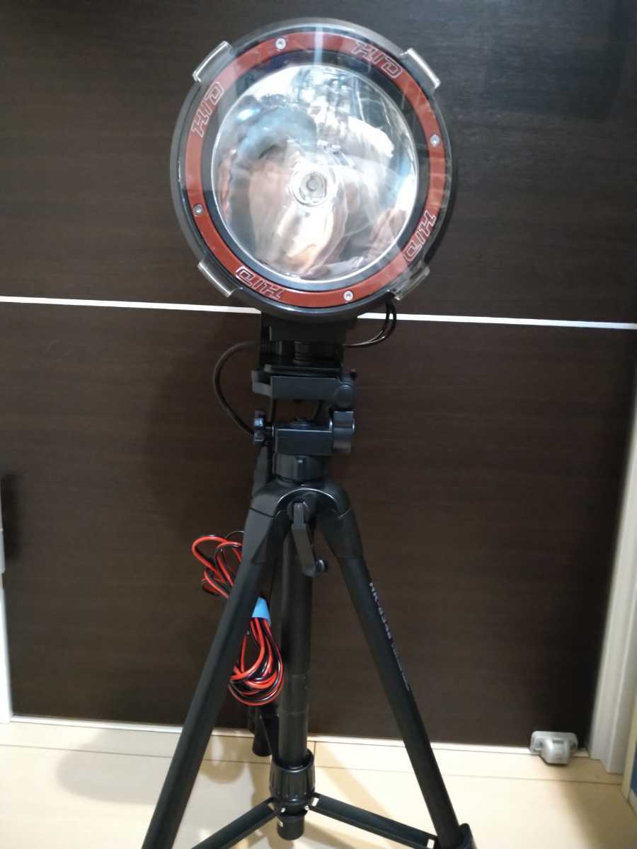 今峰製】296wh電源セット 約80w HID ライトトラップ 7インチ 灯火採集