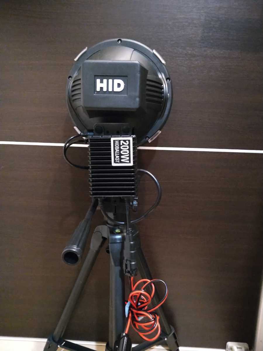 今峰製】296wh電源セット 約80w HID ライトトラップ 7インチ 灯火採集