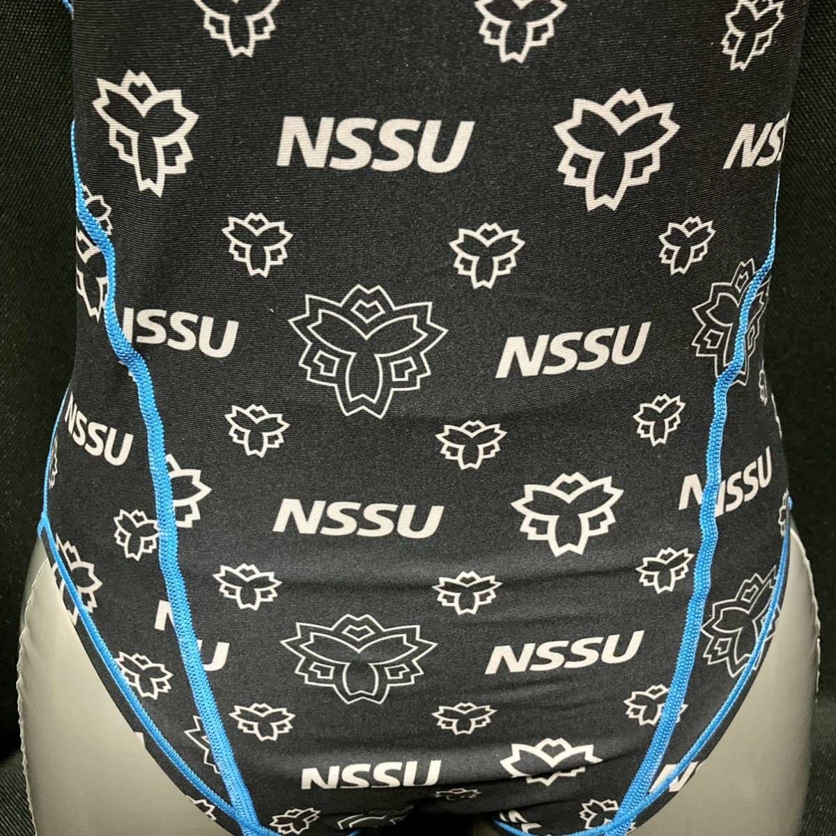 NSSU 日本体育大学　競泳水着　Oサイズ 新品】日本体育大学 実習用 指定水着 Oサイズ NSSU 日体大 MIZUNO
