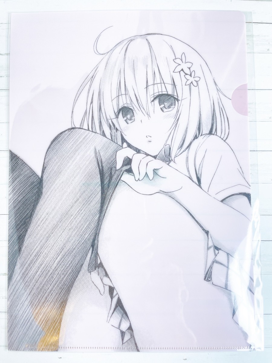 ☆ To LOVEる とらぶる 15周年記念原画展 A4クリアファイル モモ