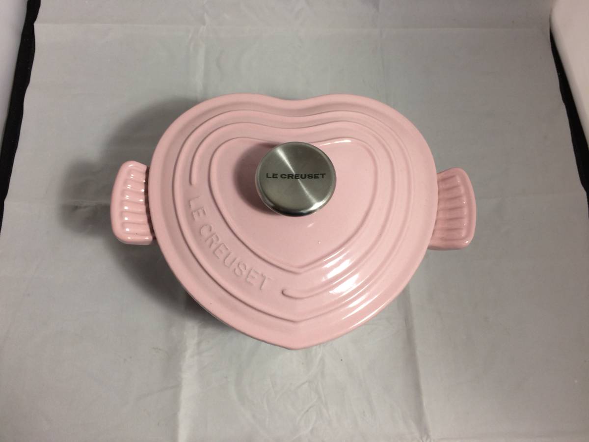 CREUSET LE ル・クルーゼ ピンク ハート シェルピンク ハート型 - PAY