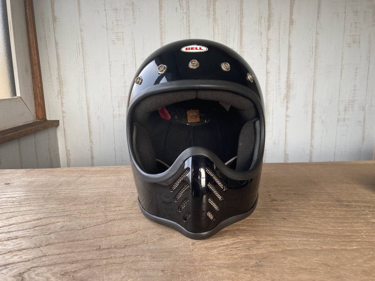 美品 BELL MOTO 3 MOTO III 7 3/8(Mシェル) ベル モトスリー
