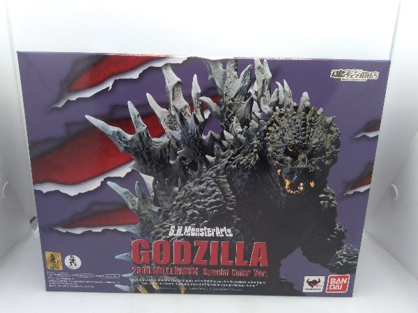 現状品 未使用品 フィギュア S.H.MonsterArts ゴジラ2000ミレニアム