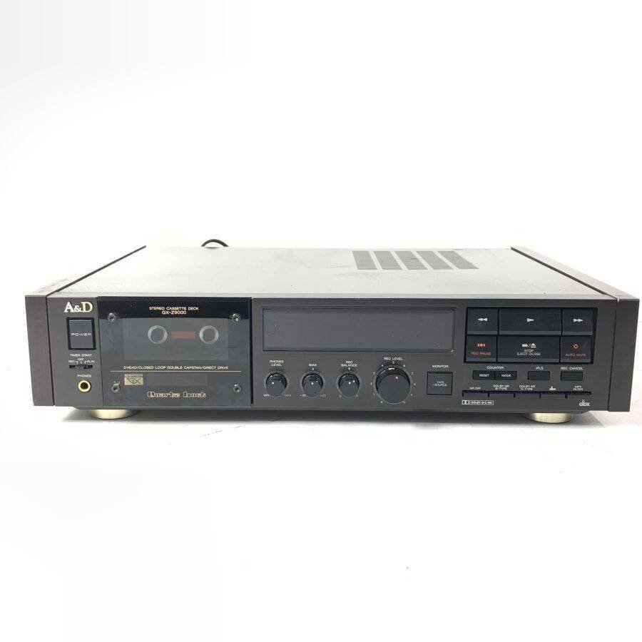 A&D GX-Z9000 カセットデッキ プレーヤー/レコーダー◇現状品 